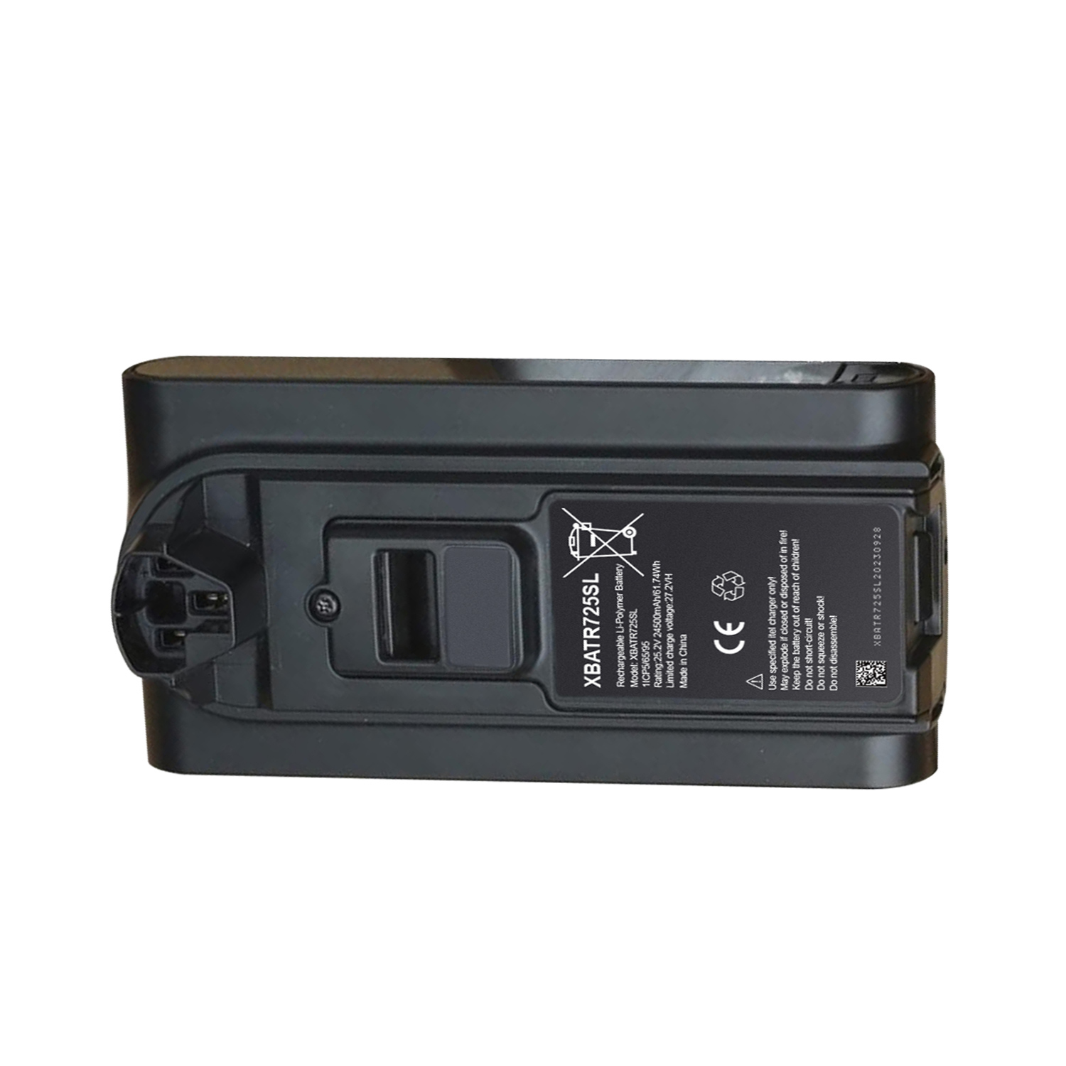 Custom 25.2V 2350mAh Replacement 18650 Lithium Battery Handheld Cordless Robot Vacuum Cleaners Battery Pack for Shark