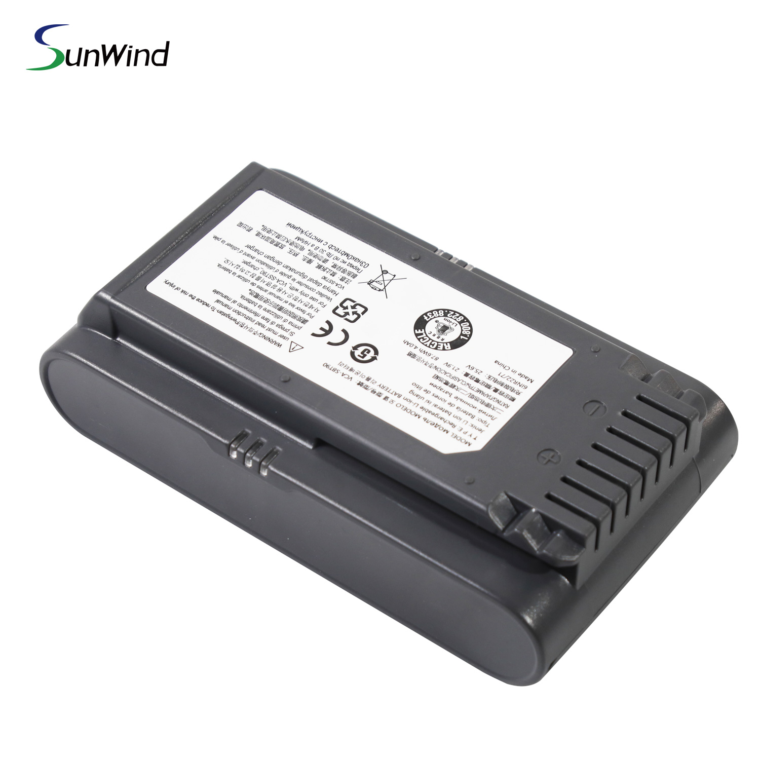 21.6V 4000mAh Replacement Battery for Samsung Jet 90 / Jet 90 Pet Eco-friendly Lithium Battery Vacuum Cleaner Battery