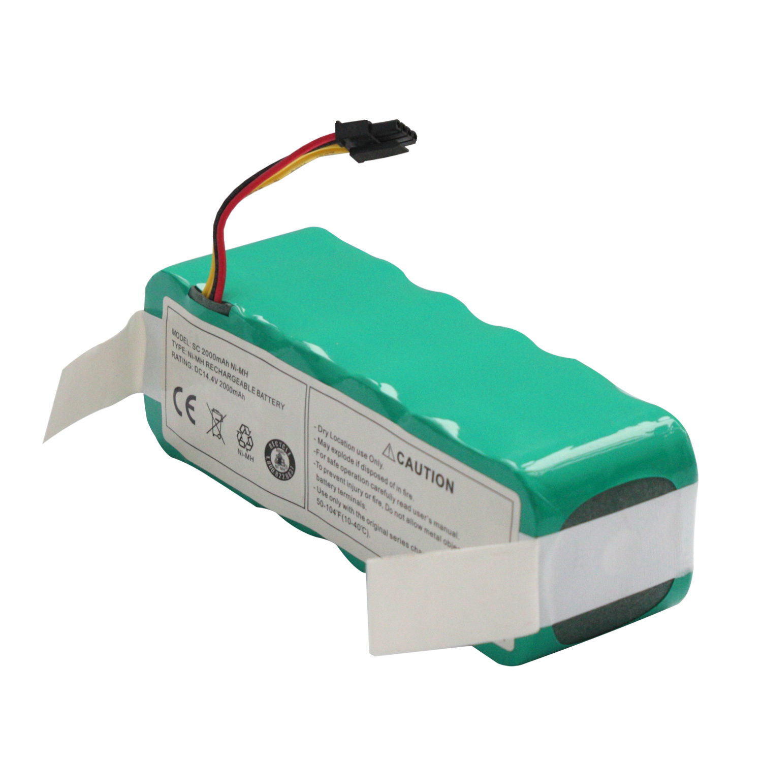 Lithium Ion Battery Pack For NI-MH SC2000 14.4V 2000mAh Sweeper Vacuum Cleaner Battery