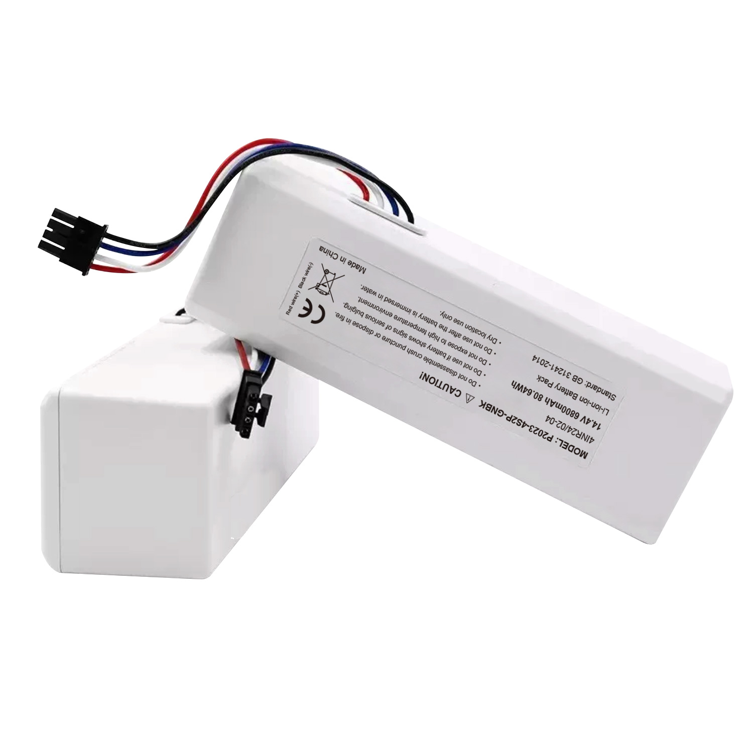 14.4V 6800mAh Replacement Lithium Battery For XIAOMI MIJIA 1C MC1808 SKV4093GL STYTJ01ZHM XM2000021 Robot Vacuum Cleaner Battery