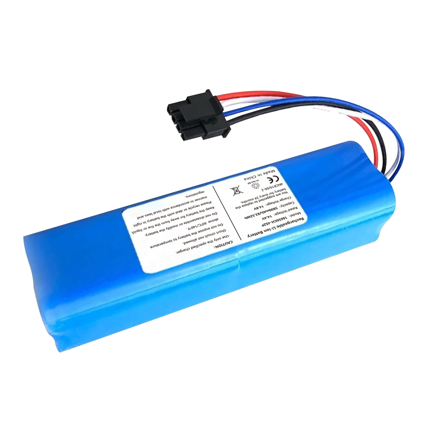 14.4V 6800mAh New Type for Dreame Mopping F9 D 9 L10Pro L10Plus P2150 P2008 S10 S10Pro Robot Vacuum Cleaner Battery Pack