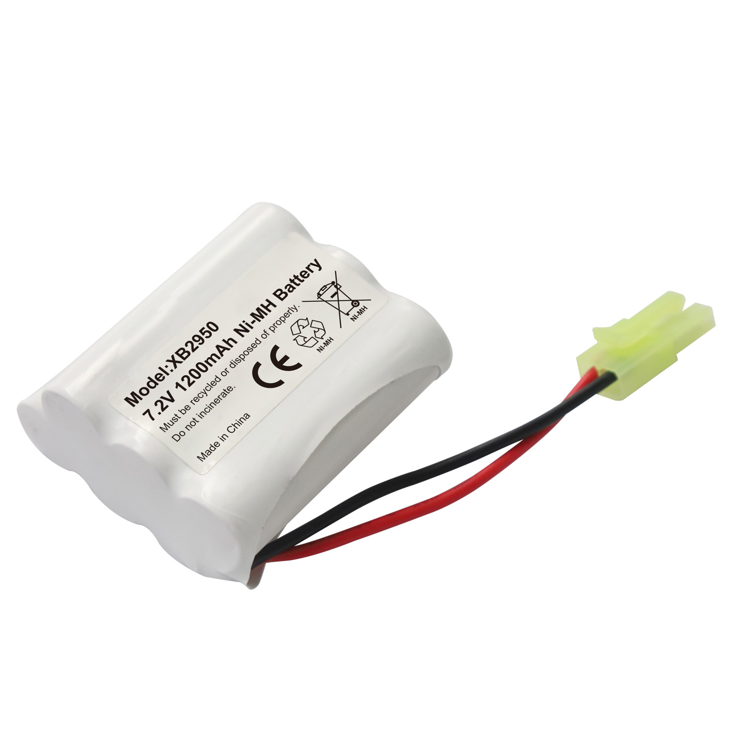 7.2V 1200mAh Rechargeable Ni-MH Battery for Shark V2930 V2945 V2945Z V2950 V2950A XB2950 Vacuum Cleaner Battery Pack